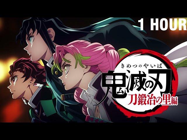 [1 HOUR] Demon Slayer Season 3 Opening Full - Kizuna no Kiseki By MAN WITH A MISSION x milet