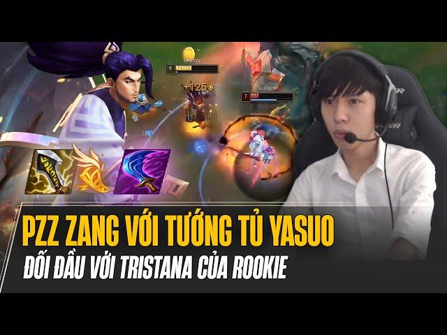 PROVIEW CỰC CHÁY CỦA PZZ ZANG VỚI TƯỚNG TỦ YASUO ĐỐI ĐẦU VỚI TRISTANA CỦA ROOKIE TẠI THÁCH ĐẤU HÀN