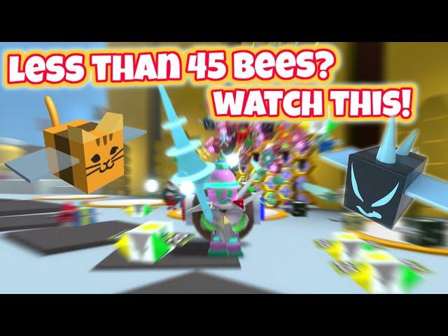 If You Have Less Than 45 Bees, WATCH THIS! (Bee Swarm Simulator)