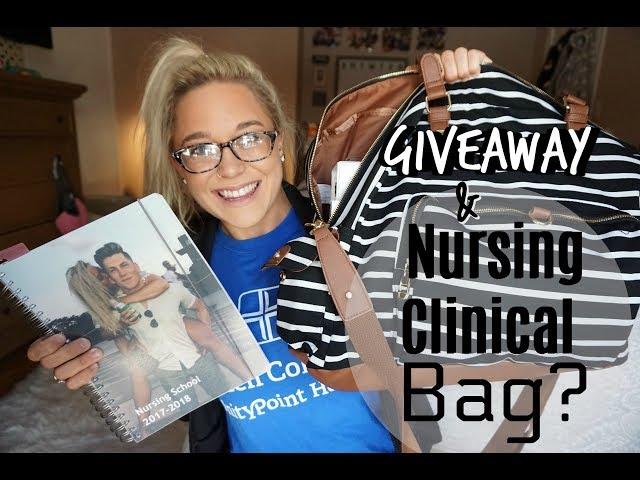 What's In My NURSING School/Clinical Bag? | GIVEAWAY (CLOSED)!