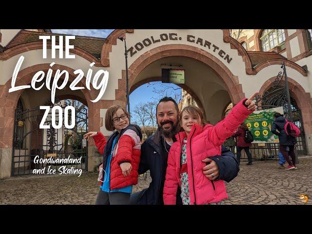 The Leipzig Zoo (Skating & Gondwanaland) | American Family in Germany | Family Activities in Leipzig