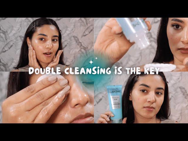 Easy Night Skincare Ft. Double Cleansing | Michu