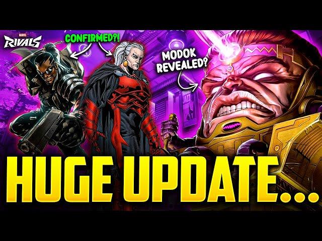 Marvel Rivals News Keeps Getting BIGGER... (Blade and Dracula Teased, MODOK Confirmed?)