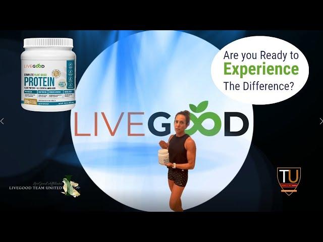 LiveGood Product Director Lisa Goodkin Demonstrates LiveGood Protein