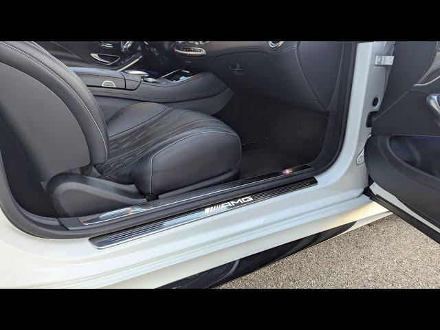 Soft close door feature - 2021 Mercedes-Benz S63 AMG Coupe