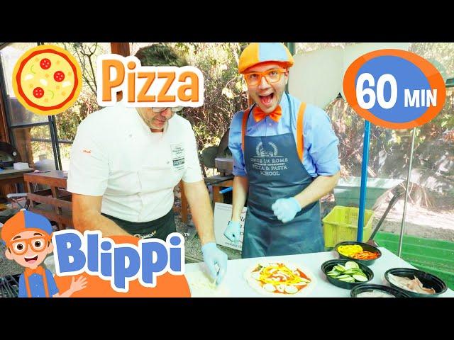 Learn to make Pizza with Blippi | Fun with Blippi! | Blippi Educational Songs for Kids