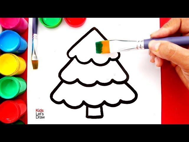 10 DIBUJOS DE NAVIDAD con Brillantina para Niños | Colorful Glitter Christmas Drawings and Painting