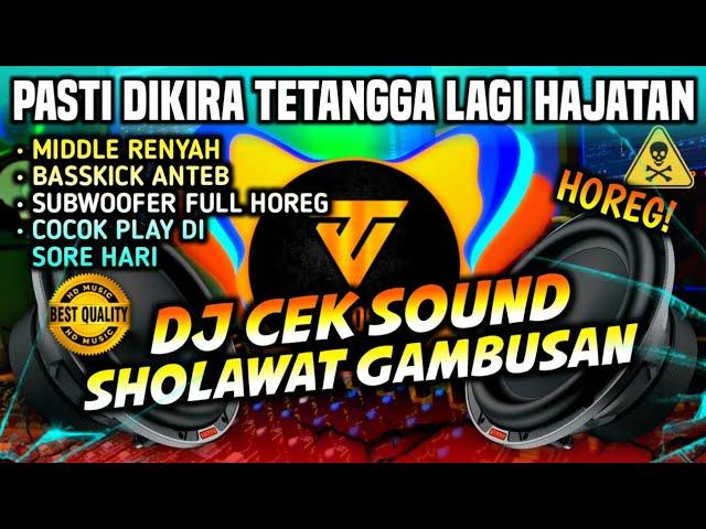 [HD QUALITY] DJ CEK SOUND ACARA HAJATAN • SHOLAWAT GAMBUS SALAMIMBAID FULLBASS HOREG 