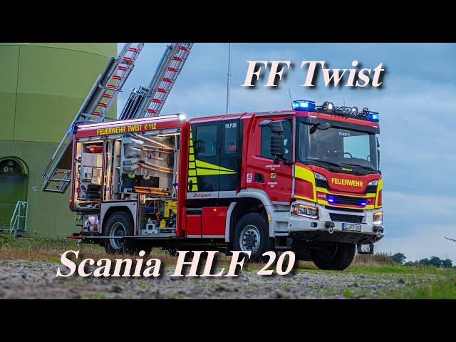 Freiwillige Feuerwehr Twist HLF 20 Scania P320 XT