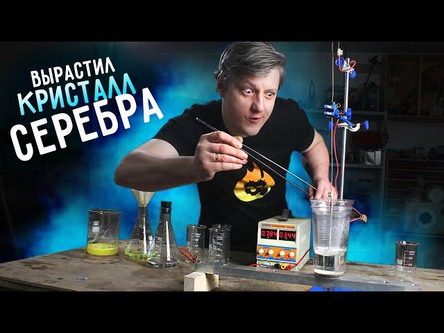  КРИСТАЛЛЫ из чистого СЕРЕБРА своими руками