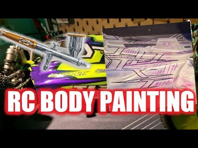 How to Paint an RC Body Shell using Liquid Mask