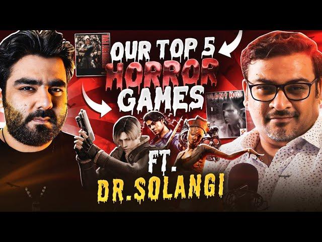 Dr. Solangi X Cage - Top 5 Horror Games Of All Times (Hindi/Urdu)