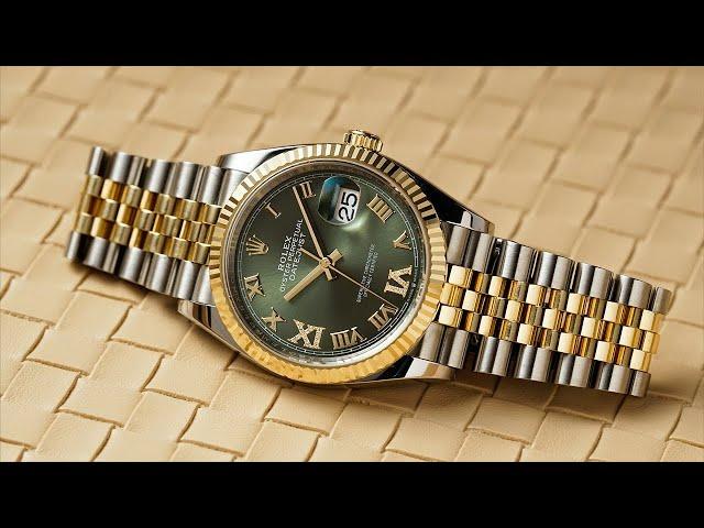 Đồng hồ Rolex chính hãng | Rolex Datejust 126233 Mặt số xanh Olive