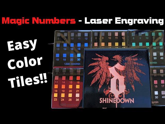 How to Create Amazing Color Tiles on a Portable Laser Engraver