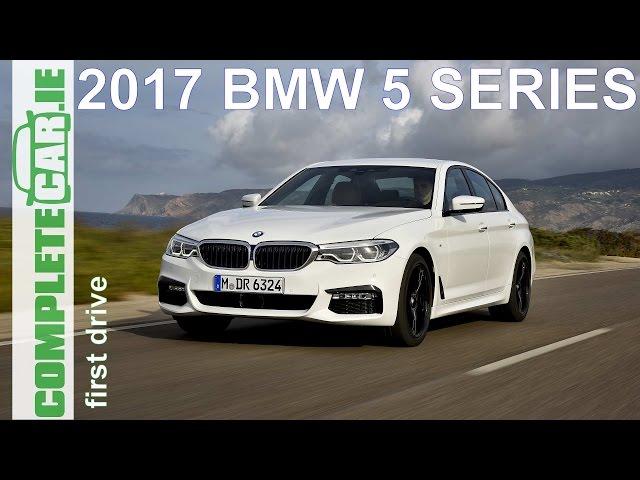 2017 BMW 5 Series first drive review by CompleteCar.ie