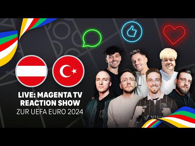 LIVE: Österreich - Türkei | Reaction Show | UEFA EURO 2024 | MAGENTA TV