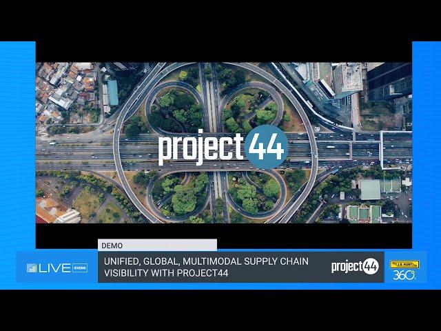 Unified, Global, Multimodal Supply Chain Visibility with project44 - Demo