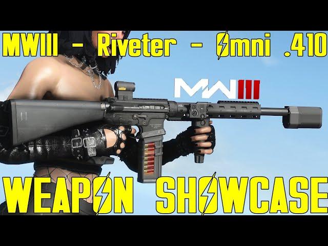 Fallout 4: MWIII - Riveter - Omni .410 - Weapon Mod Showcase