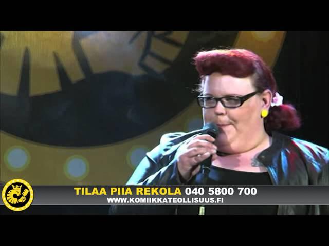 Stand up koomikko Piia Rekola keikalla osa 1/2.