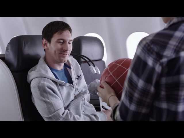 Leo Messi vs Kobe Bryant - Legends on Board - Turkish Airlines