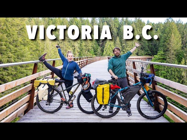 Late Nights In the Woods! | Bikepacking Victoria, BC Cowichan Valley 8