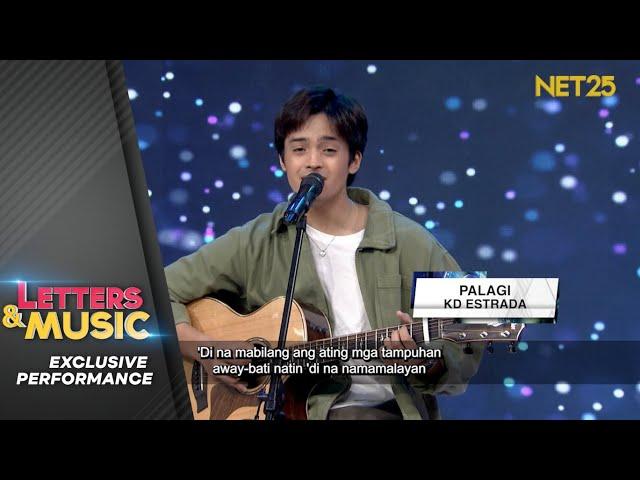 KD Estrada - Palagi I TJ Monterde I (NET25 Letters and Music Performance)