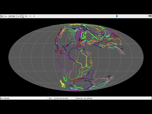 continental drift 540 - 0 ma