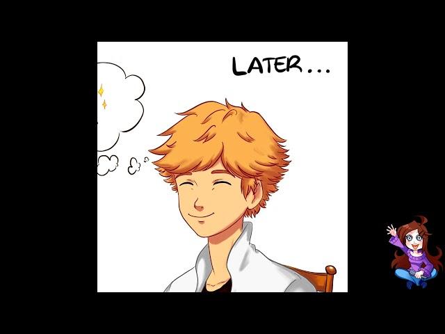 【Miraculous Ladybug Comic Dub】Adrien gets his ears pierced...maybe?