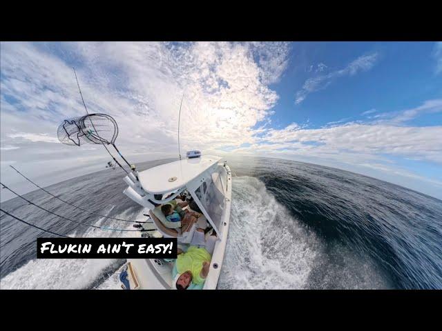 Deepwater NJ Fluke Fishing - Flukin Aint Easy - CMMTC Fluke/Seabass Tournament