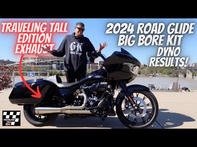 ZIPPER"S PERFORMANCE BIG BORE KIT ON A 2024 HARLEY-DAVIDSON ROAD GLIDE. DYNO RESULTS!!