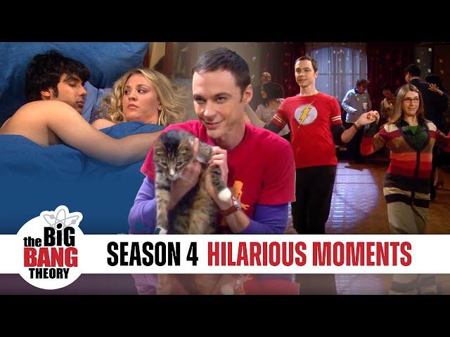 Season 4 Hilarious Moments | The Big Bang Theory