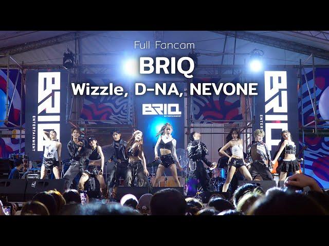 [Full Fancam] BRIQ (Wizzle, D-NA, NEVONE) @ Siam Music Fest 2024 | 241215