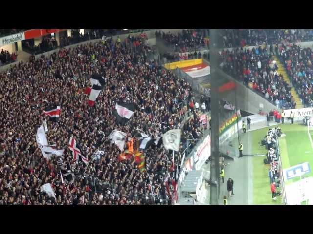 SGE gegen FCA, fans