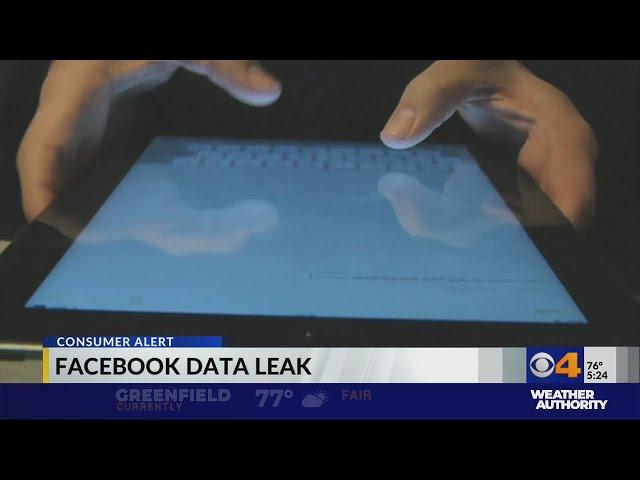 Consumer Alert: Facebook data leak