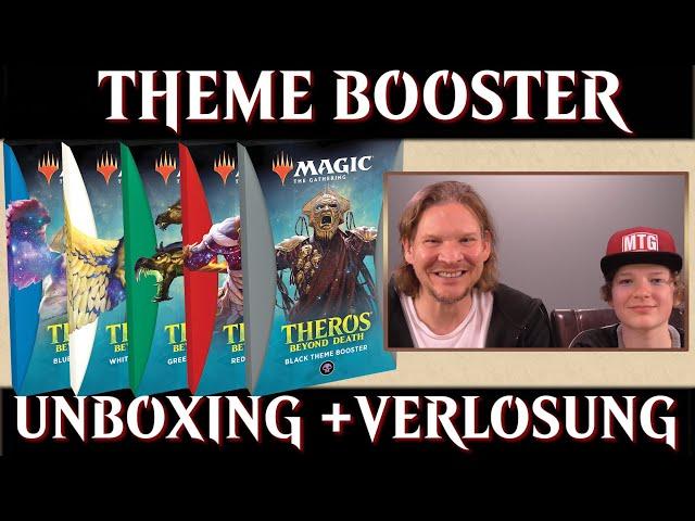 Unboxing Theros Jenseits des Todes Theme Booster Magic the Gathering deutsch MTG Trader Review