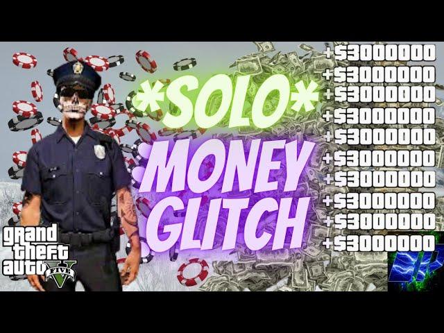 *SOLO* EASY MONEY GLITCH GTA 5 ONLINE AFTER PATCH UNLIMITED MONEY FAST XP PS5 XBOX PC PS4