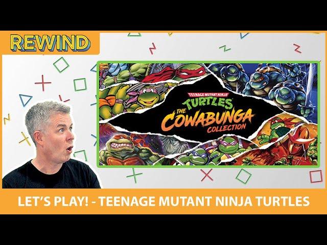 AWS REWIND - Let's Play! - TMNT Games!