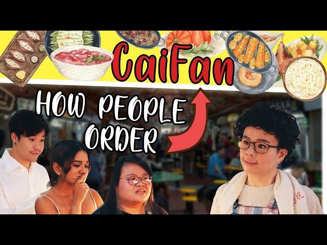 How People Order Cai Fan