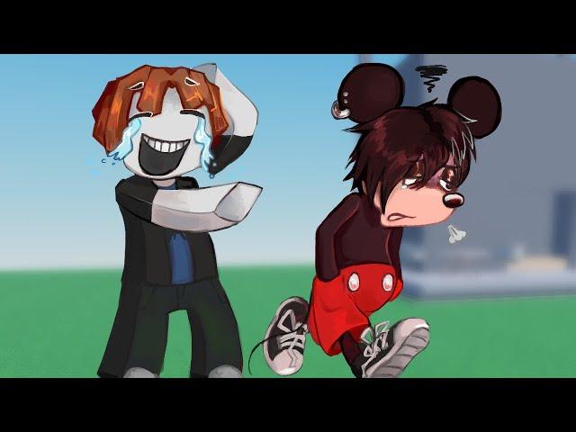 TROLLING as EMO MICKEY on ROBLOX