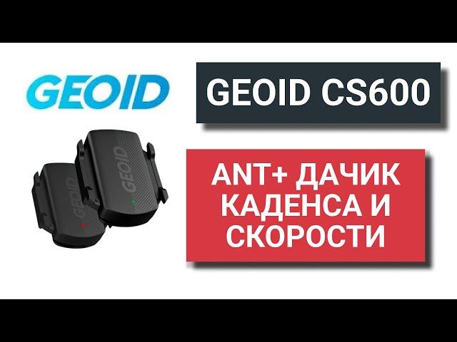 GEOID CS 600: ANT+ speed and cadence sensor. Стоит ли брать датчик скорости и каденса из Китая