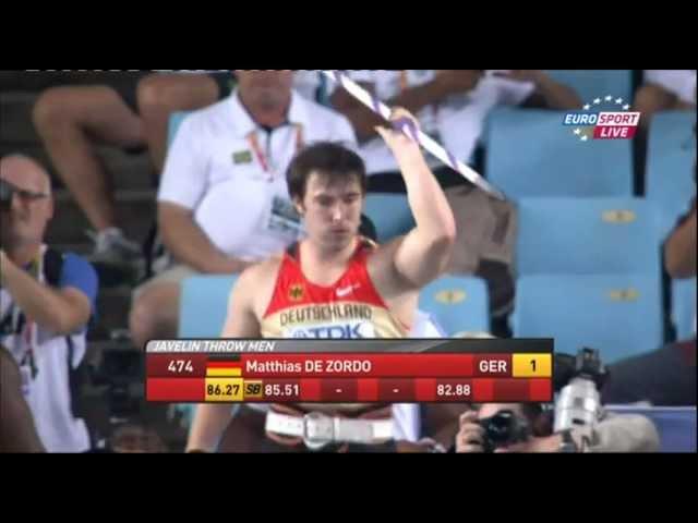 Javelin Men Final (World Championship 2011, Daegu)