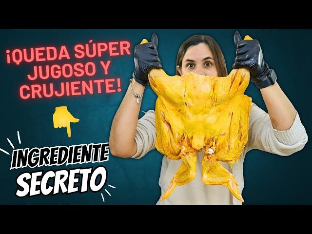 El Pollo al Horno más Crujiente y Jugoso que Probarás: ¡con un Secreto Único!