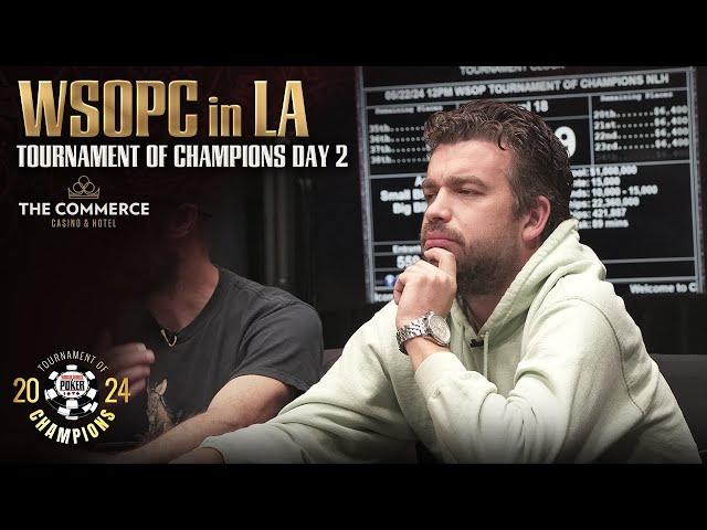 2024 WSOP Circuit Los Angeles - Tournament of Champions, $1M GTD [Day 2]
