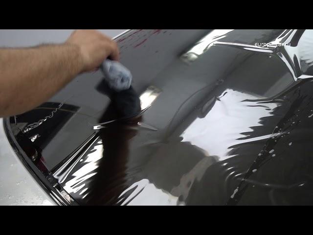 Тонировка заднего стекла автомобиля своими руками. Видео урок 1 (Tutorial video How to Tint a  car)