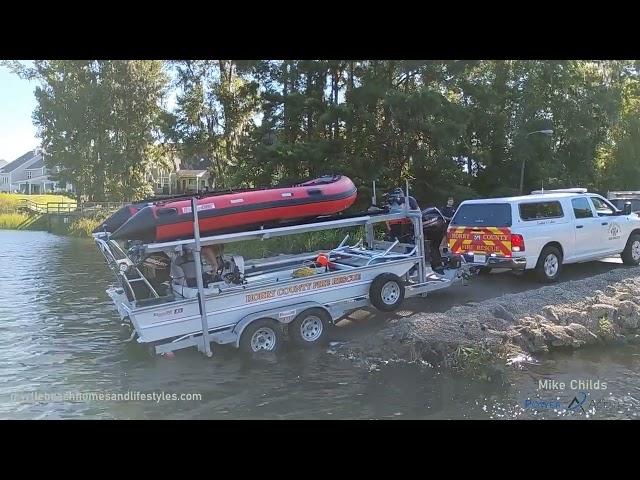 Horry County Fire and Rescue at Enterprise Landing
