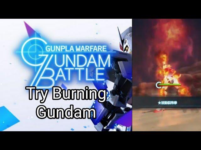 (GBGW) Gundam Battle Gunpla Warfare : Try Burning Gundam - EX skills