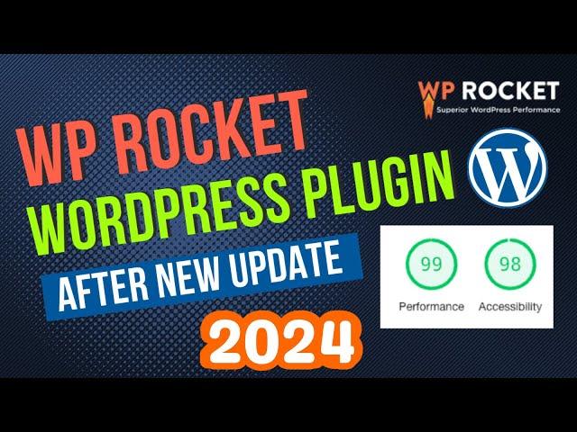 WP Rocket WordPress Plugin Settings 2024 WordPress Speed Optimization WP Rocket (3 Minute Setup)