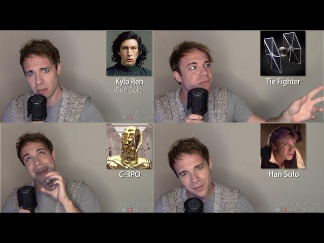 STAR WARS IMPRESSIONS! (Vader, Solo, Finn, Kylo Ren)