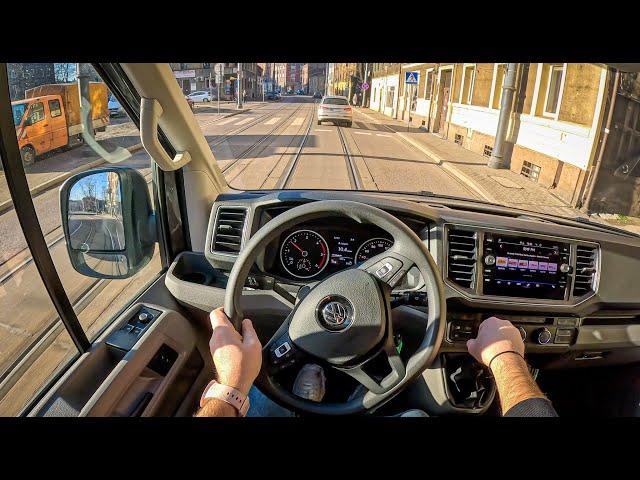 2023 Volkswagen Crafter 4MOTION [177HP] |0-100| POV Test Drive #1525 Joe Black