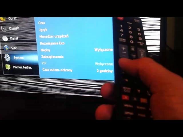 Resetowanie telewizora samsund do ustawien fabrycznych
